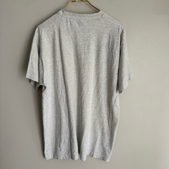 Vintage single stitch Detroit Red Wings Give blood play hockey tshirt grey XL - Picture 3 of 6